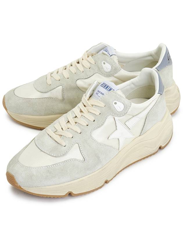 Running Lace-up Low Top Sneakers White Cream - GOLDEN GOOSE - BALAAN 2