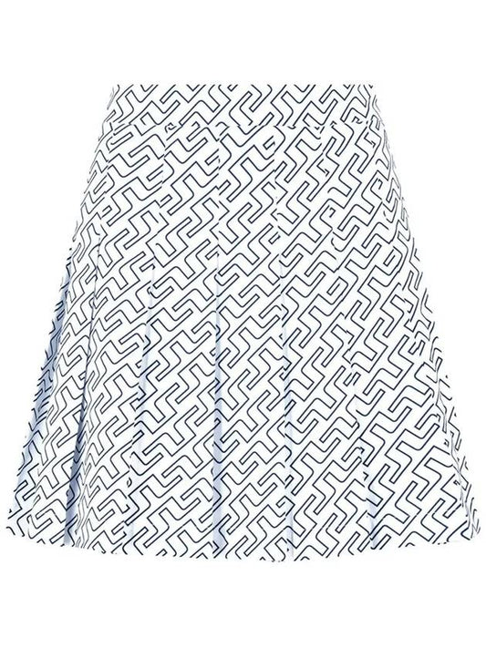 Women's Adina Print Skirt White - J.LINDEBERG - BALAAN 2