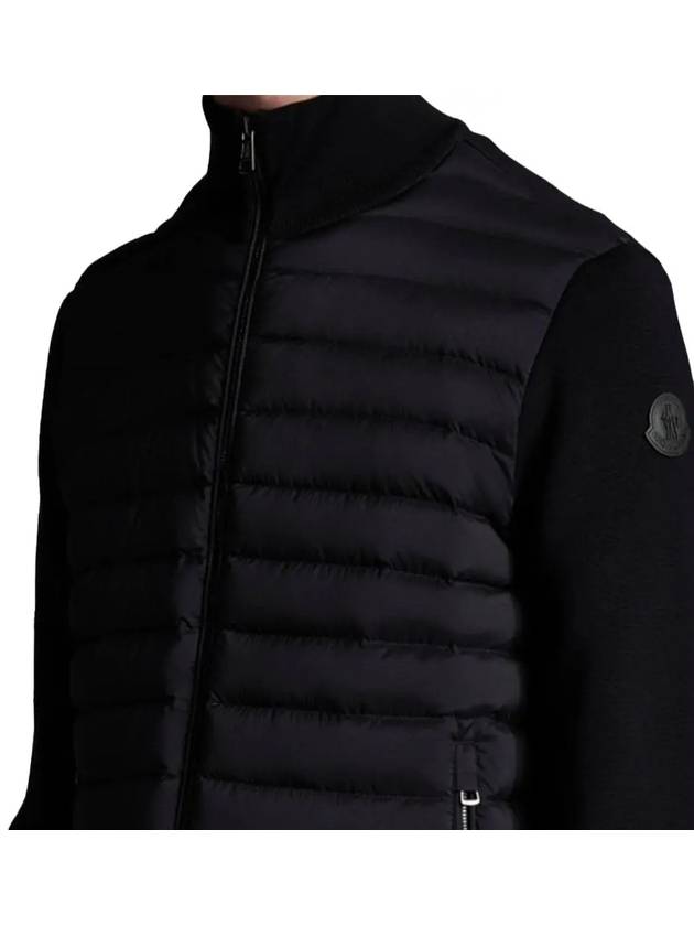 Men s Knit Padded Cardigan 9B00018 V9100 999 - MONCLER - BALAAN 3