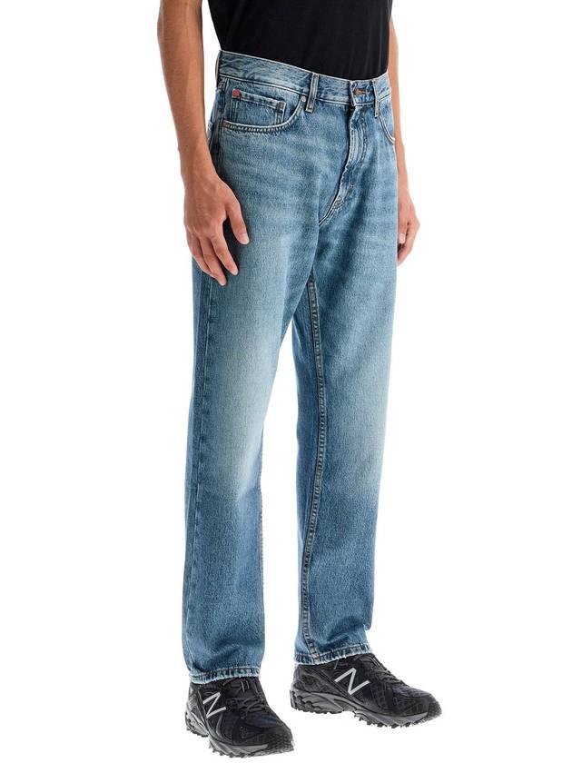 Denim Straight Jeans Blue - HUGO BOSS - BALAAN 3