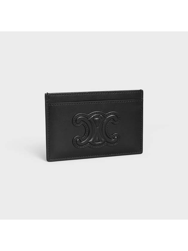 Coeur Triomphe Card Wallet Black - CELINE - BALAAN 3