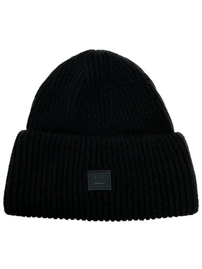 Small Face Logo Beanie Black - ACNE STUDIOS - BALAAN 2