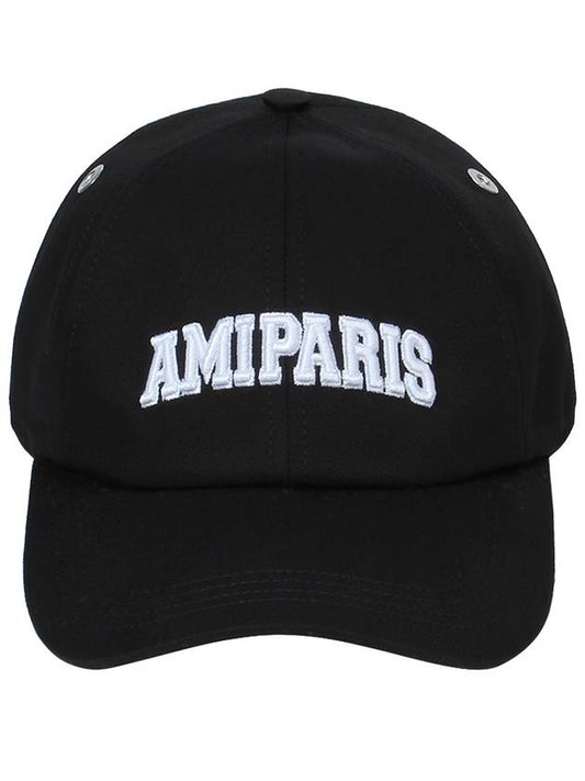 Embroided Logo Ball Cap Black - AMI - BALAAN 2