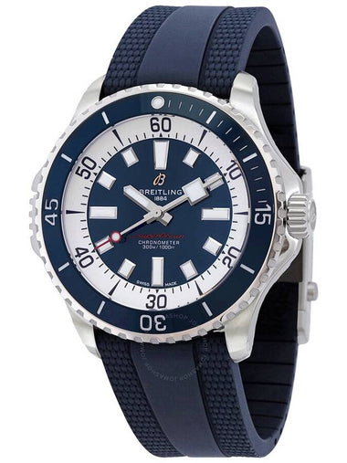 Breitling Superocean Automatic Chronometer Blue Dial Men's Watch A17378E71C1S1 - BREITLING - BALAAN 1