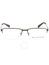 Eyewear Rectangular Metal Eyeglasses Black - ARMANI EXCHANGE - BALAAN 1