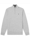 Pony Logo Half Zip-up Sweatshirt Grey - POLO RALPH LAUREN - BALAAN 2