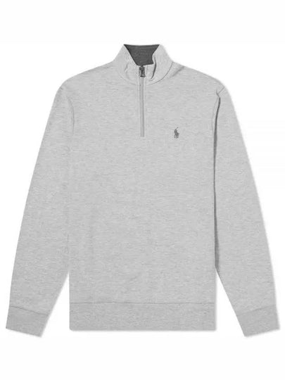 Pony Logo Half Zip-up Sweatshirt Grey - POLO RALPH LAUREN - BALAAN 2