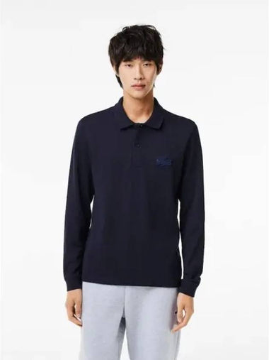 Men s Puff Croc Long Sleeve Pique PH6423 53N HD Domestic Product GQ2N23090676267 - LACOSTE - BALAAN 1