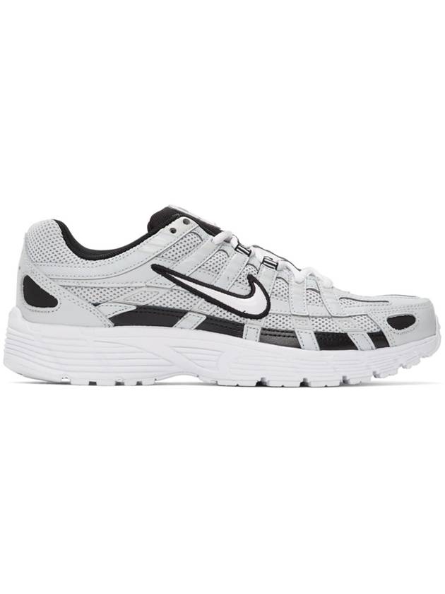 P 6000 Metallic Low Top Sneakers Platinum - NIKE - BALAAN 1