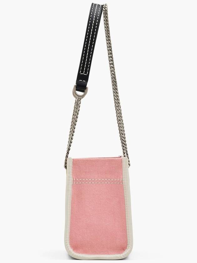 Denim Chain The Crossbody Tote Ribbon Pink 2F4HCR016H05 669 - MARC JACOBS - BALAAN 3