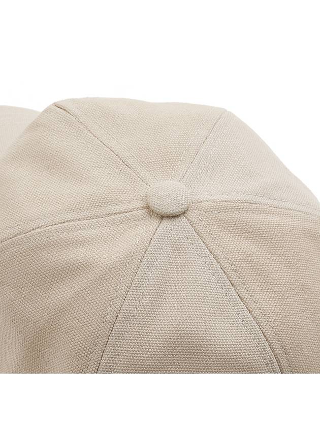 Tyron Logo Ball Cap Ivory - ISABEL MARANT - BALAAN 9