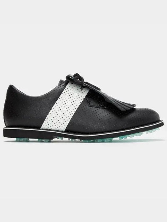 Gallivanter Perforated Leather Killtie Spike Shoes Onyx - G/FORE - BALAAN 2