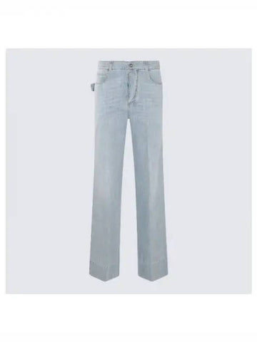 Bleached wide denim pants 271897 - BOTTEGA VENETA - BALAAN 1