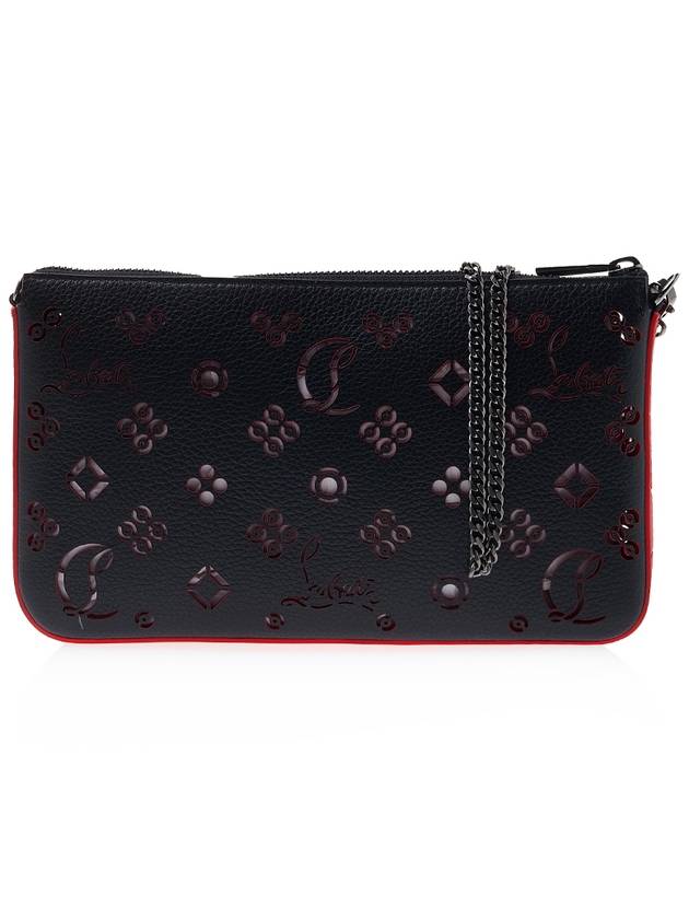 Loubila Calf Leather Pouch Bag Black - CHRISTIAN LOUBOUTIN - BALAAN 4