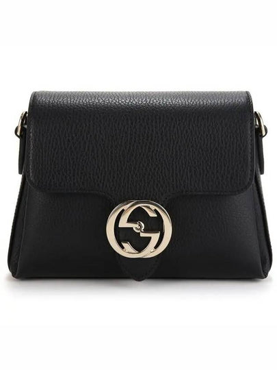 GG Interlocking Chain Mini Shoulder Bag Black - GUCCI - BALAAN 2