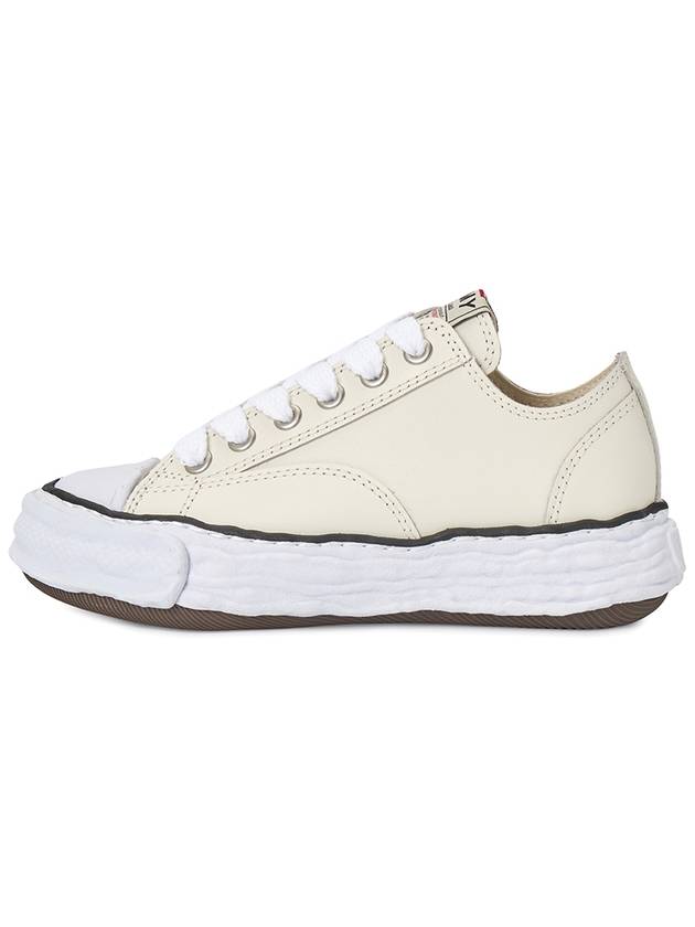 23 OG Sole Leather Low Top Sneakers White - MAISON MIHARA YASUHIRO - BALAAN 4