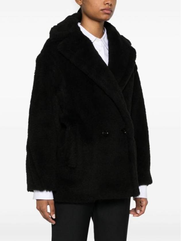 Olga Double Coat Black - MAX MARA - BALAAN 4