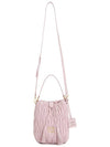 Matelasse Nappa Leather Bucket Bag Pink - MIU MIU - BALAAN 8