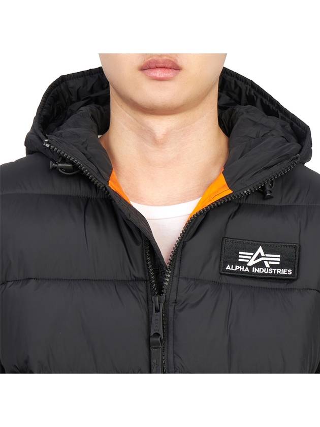 Hooded Padded Jumper Jacket Black - ALPHA INDUSTRIES - BALAAN 9