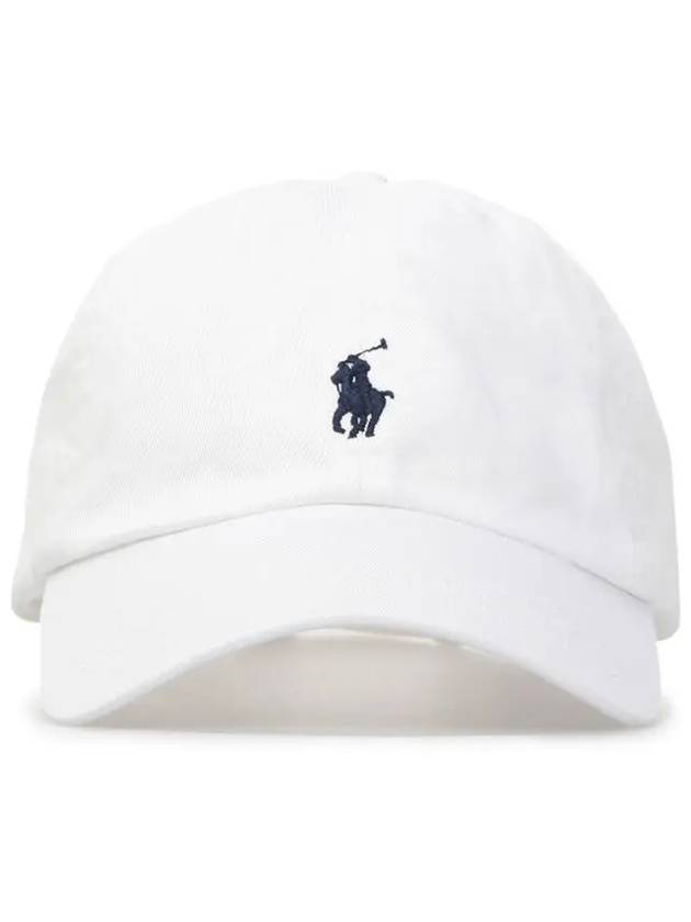 Kids Pony Embroidery Cap White 552489 001 - POLO RALPH LAUREN - BALAAN 2