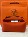 Bride-a-Brac Small Pouch Bag Orange - HERMES - BALAAN 4