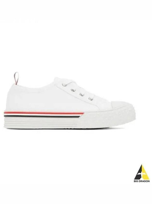 Tartan Trader Sneakers White MFD253A F0102 - THOM BROWNE - BALAAN 1