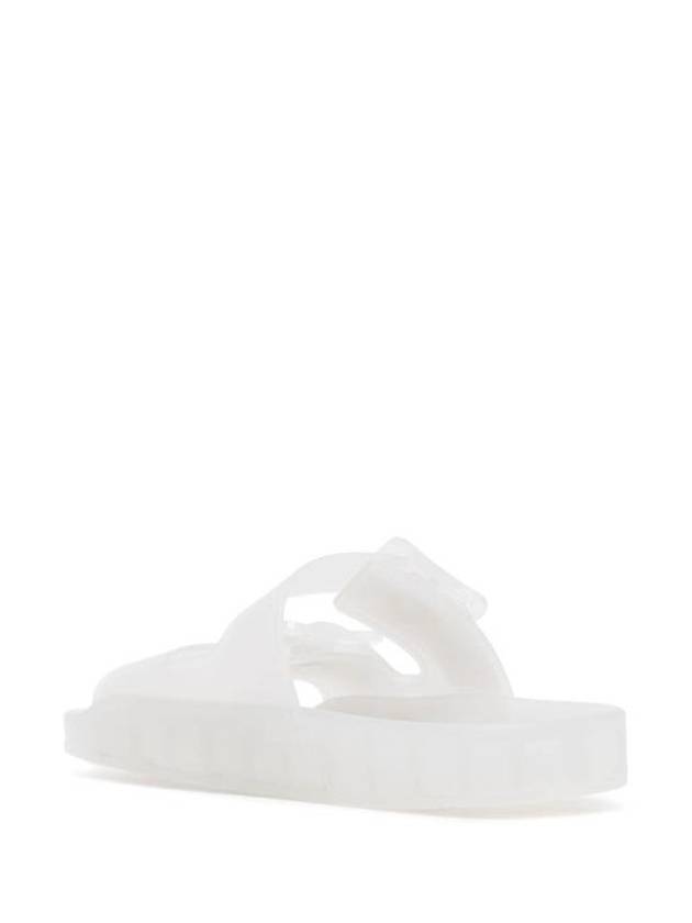 Mallorca Clear Rubber Slippers White - BALENCIAGA - BALAAN 5