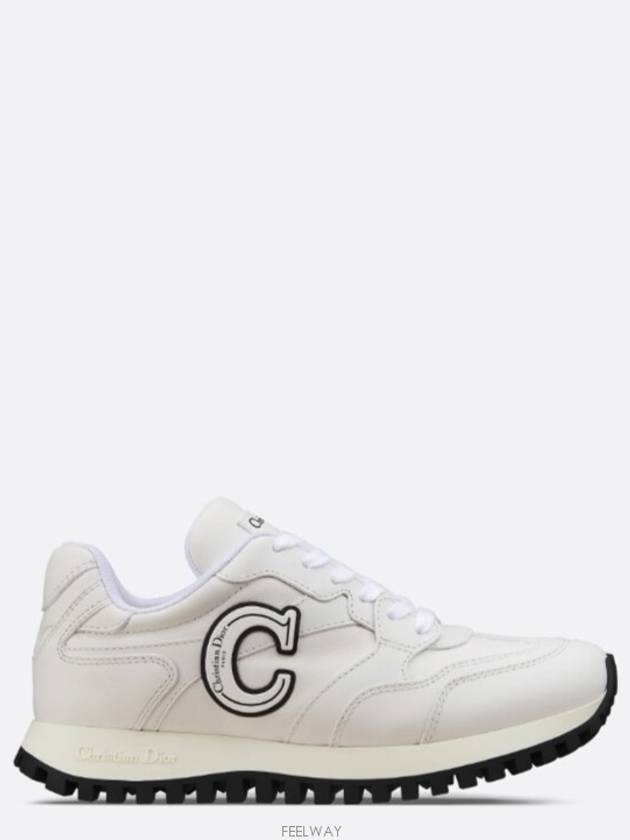 Three Sneakers White Calfskin KCK424VEA S16W - DIOR - BALAAN 2