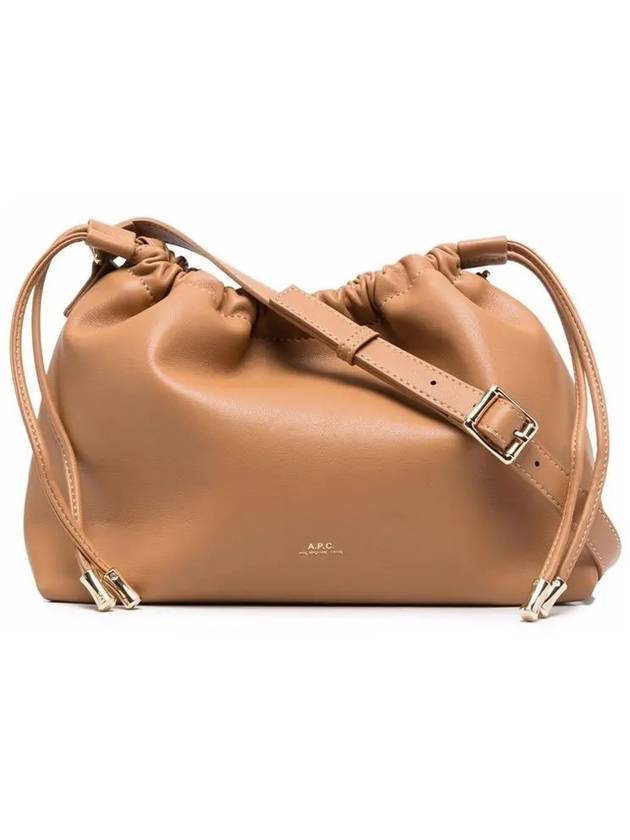 Ninon drawstring cross bag camel - A.P.C. - BALAAN.