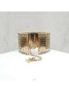 Lux You Crystal logo cuff bracelet - CHANEL - BALAAN 3