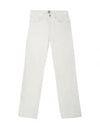 Women's Twisted Seam Straight Jeans Off-White - TOTEME - BALAAN 2