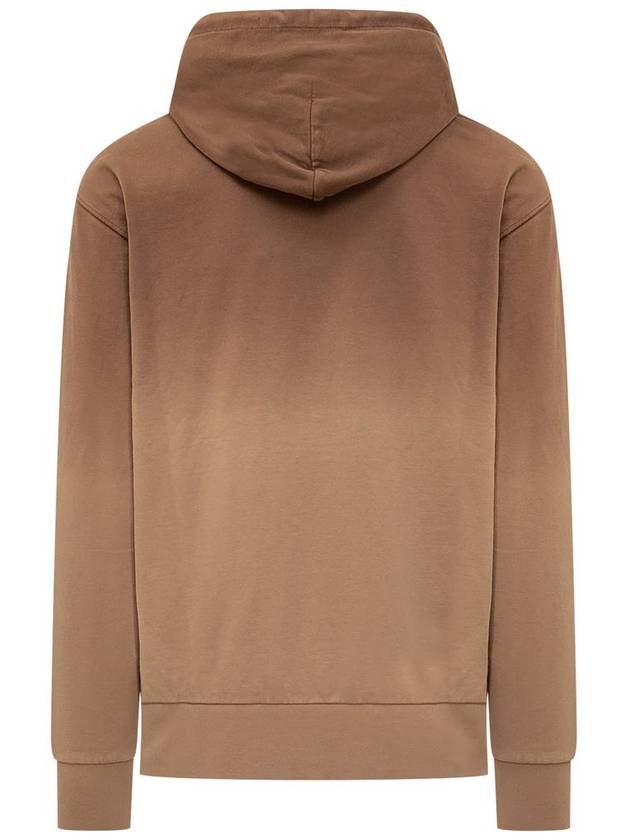 Logo Embroidered Drawstring Hoodie Brown - JW ANDERSON - BALAAN 3