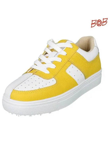 BOB Premium Men s Daily Fashion Golf Sneakers Yellow BTYC1503M - BOB GOLF - BALAAN 1