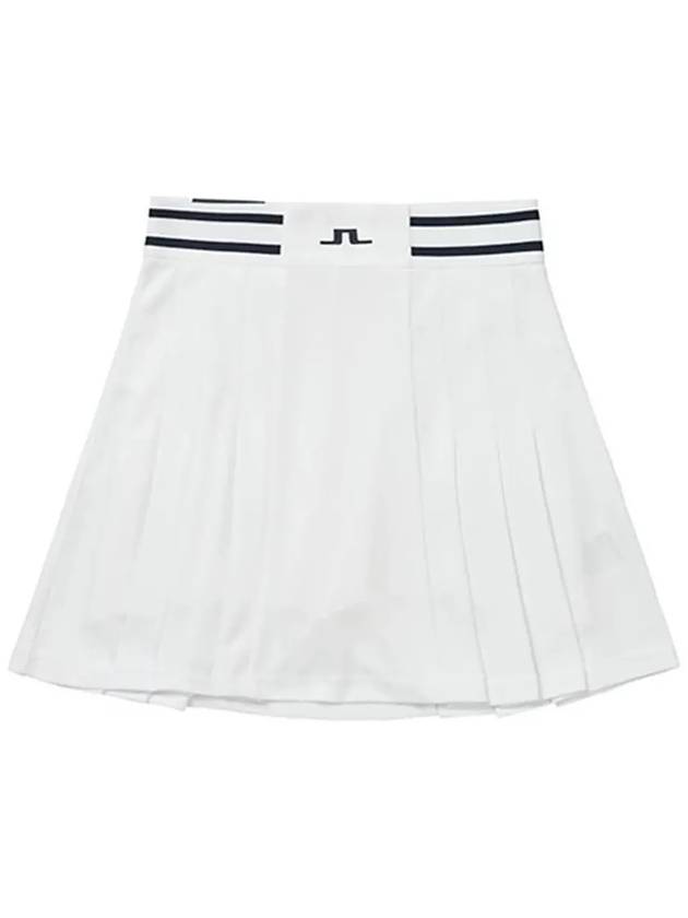 Women's Harlow Skirt White - J.LINDEBERG - BALAAN 4