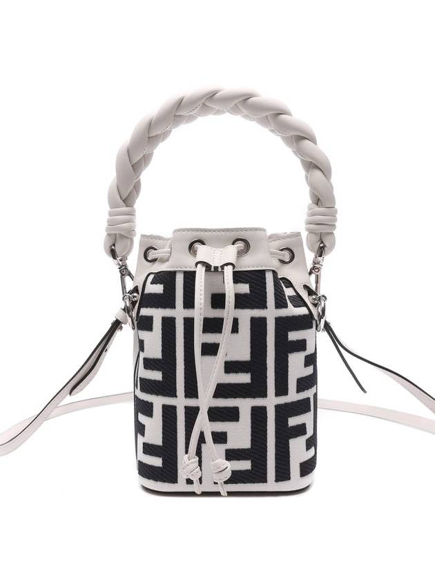 Montresor FF Mini Multi Bucket Bag White Black - FENDI - BALAAN 2