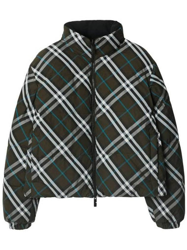 Reversible check padded jacket 8096131 - BURBERRY - BALAAN 1