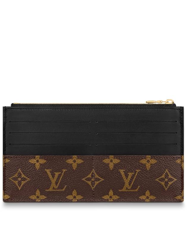 Slim Monogram Card Wallet Brown - LOUIS VUITTON - BALAAN 7