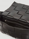 Intrecciato Cassette Cross Bag Black - BOTTEGA VENETA - BALAAN 5