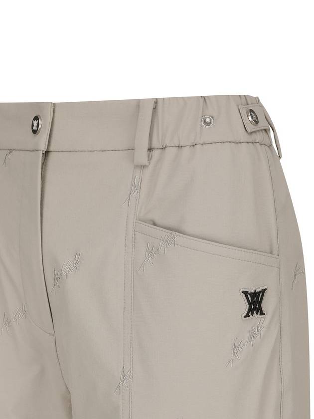 W LOGO EMBROIDERY POINT JOGGER L PTLE - ANEWGOLF - BALAAN 6