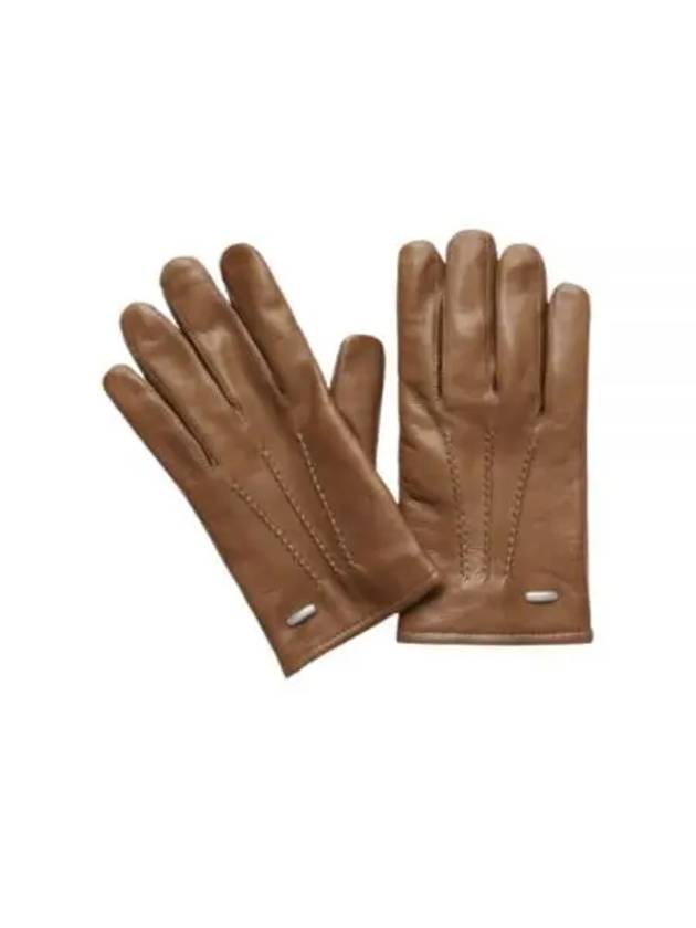 His Leather Gloves Taupe - OUR LEGACY - BALAAN 2