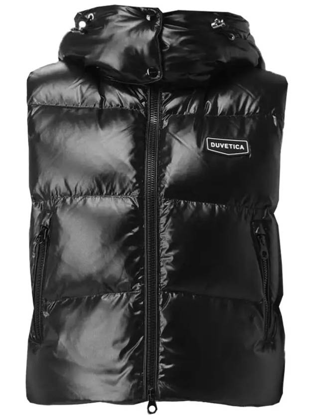 EPIPOLI Hooded Padded Vest VDDV25135K0001 BKS - DUVETICA - BALAAN 2