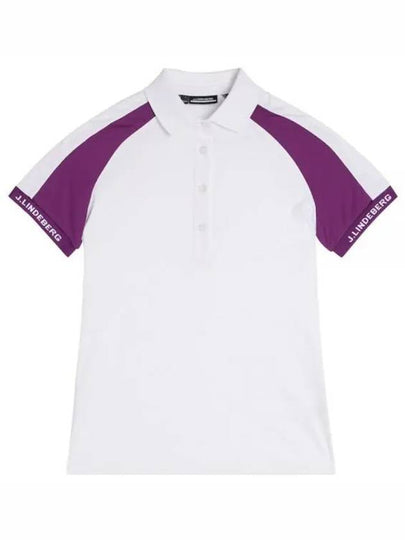 Women's Perinne Polo Shirt White - J.LINDEBERG - BALAAN 2