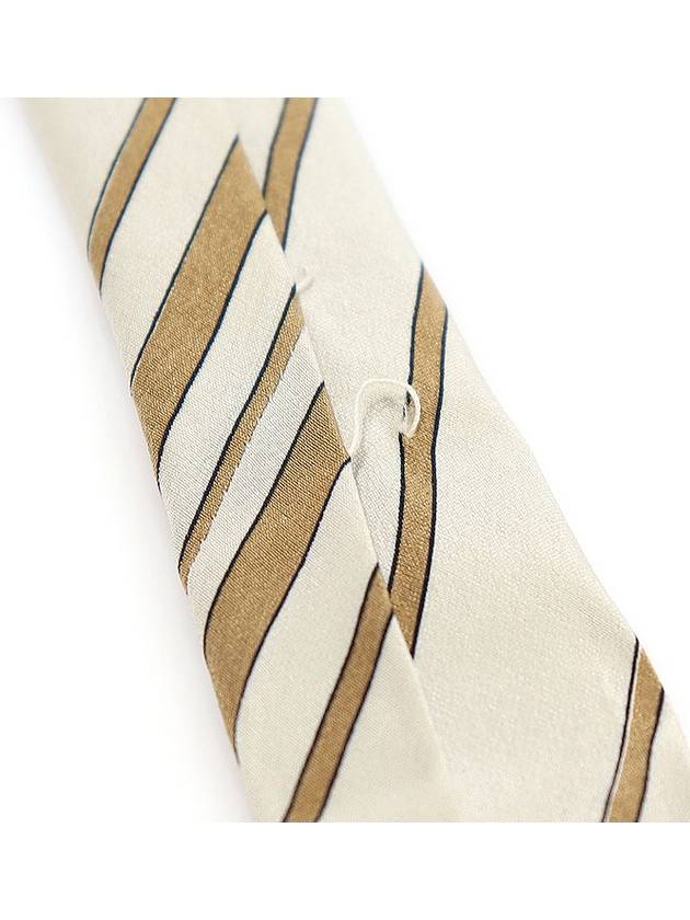 100 silk multi color striped pattern tie - LEONARD - BALAAN 6