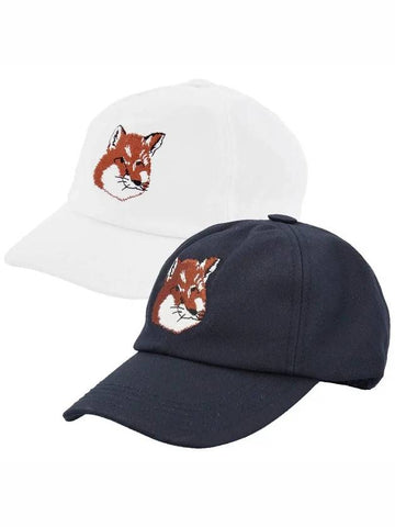 23SS Fox Head Ball Cap HU06118WW0007 - MAISON KITSUNE - BALAAN 1