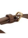 Checked Leather Camera Cross Bag Brown - BURBERRY - BALAAN 9