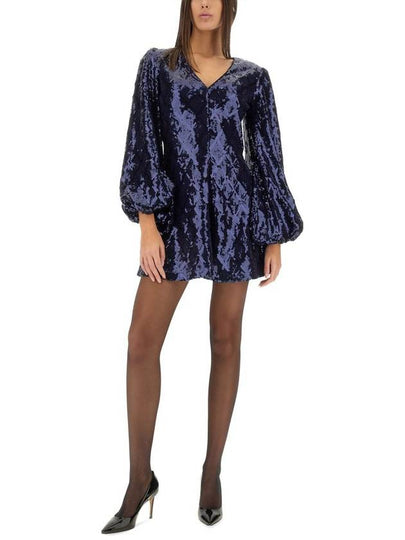 Rotate Birger Christensen Mini Dress With Floral Pattern - ROTATE - BALAAN 2