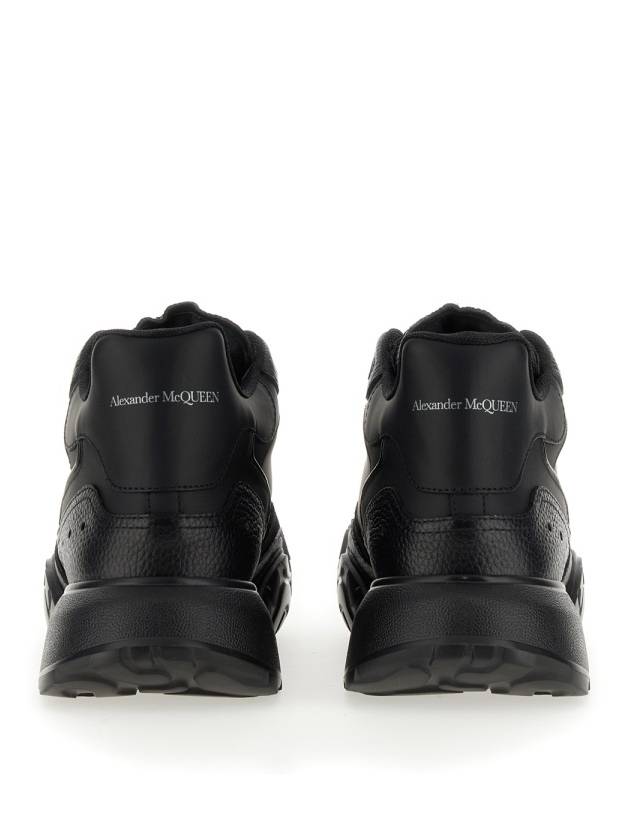 Court Trainer Low Top Sneakers Black - ALEXANDER MCQUEEN - BALAAN 4