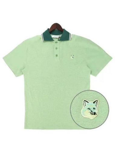 Men s Fox Head Polo Short Sleeve T Shirt 271966 - MAISON KITSUNE - BALAAN 1