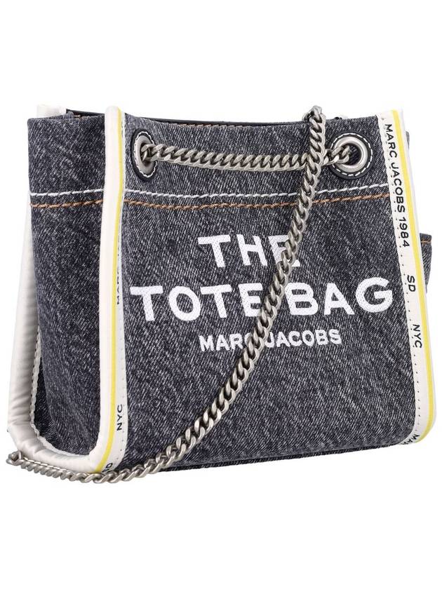 Marc Jacobs The Mini Tote Bag Denim - MARC JACOBS - BALAAN 2