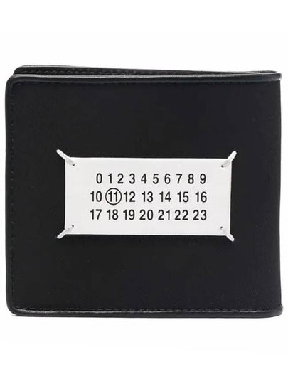 Number Logo Patch Nylon Half Wallet Black - MAISON MARGIELA - BALAAN 2